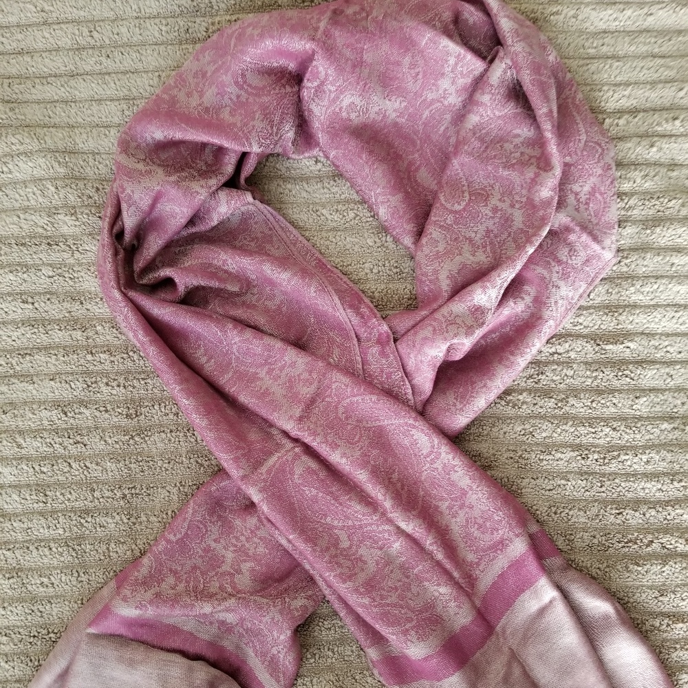 Rose Paisley Scarf